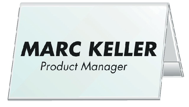 Durable Table Name Hold 52X100 Pk25 8051