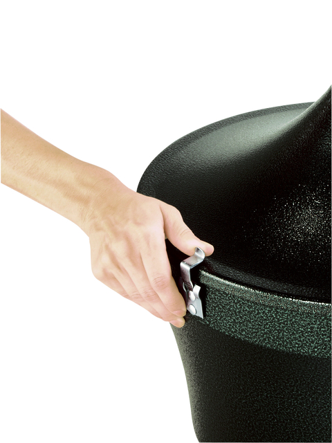 Asbak Rubbermaid Smokers' Station Aladdin vrijstaand zwart