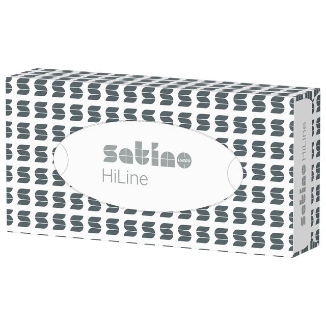 Facial tissues Satino 2-laags 100 vel wit 206450