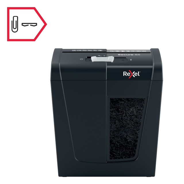 Papiervernietiger Rexel Secure S5 stroken 6mm