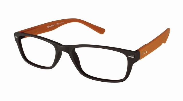 Leesbril I Need You +2.00 dpt Feeling bruin-oranje