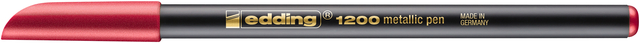 edding 1200 metallic colour pen red metallic