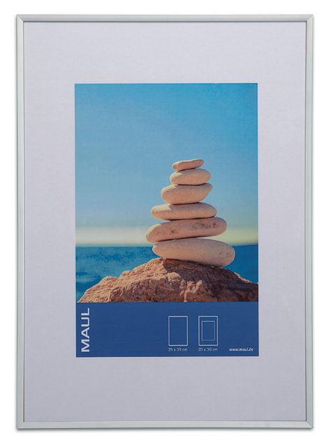 Photo Frame aluminum, 30 x 40 cm