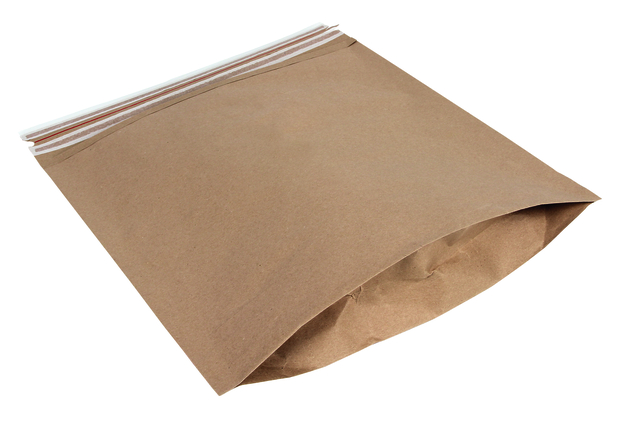 Sendbag verzendverpakking IEZZY 38/42 x 44 + 9,5cm bruin 200 stuks