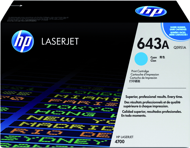 HP Toner cyan HV Color Laserjet 4700