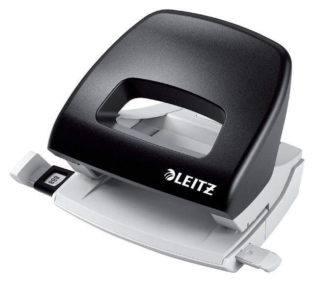 Office Hole Punch Leitz NeXXt Small 16 sheet black
