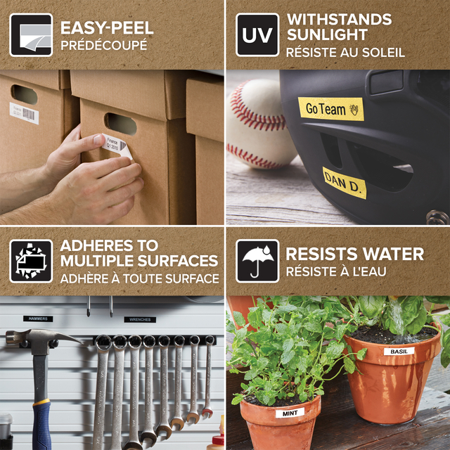 Dymo 4500 Tape Bk/BL 45016/S0720560