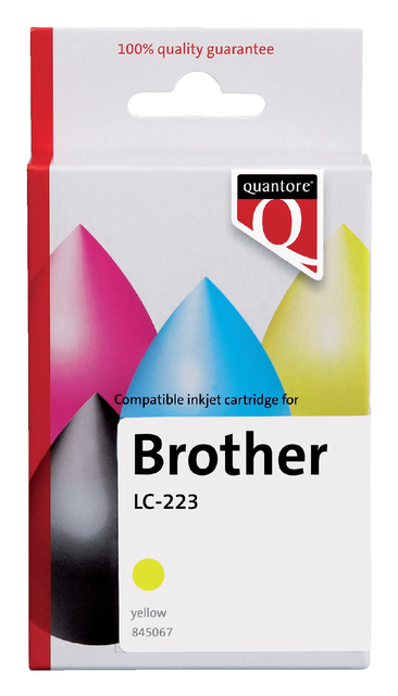 Inkjet cartridge Quantore Brother LC-223 yellow