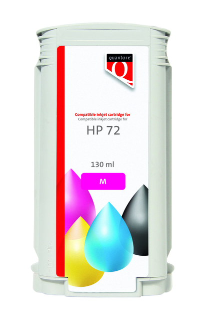 Inkjet cartridge Quantore HP 72 C9372A red
