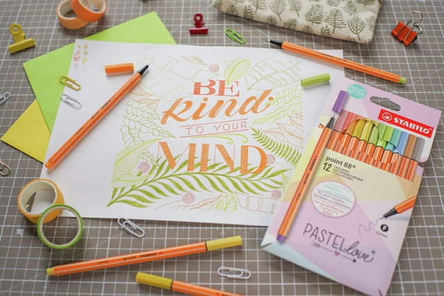 Fineliner STABILO point 88/75 fijn sienna