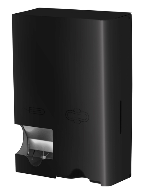 Dameshygiënedispenser MediQo-line klein RVS zwar