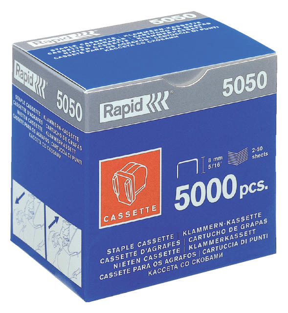 Staple Cassette Rapid R5050 5000 pieces