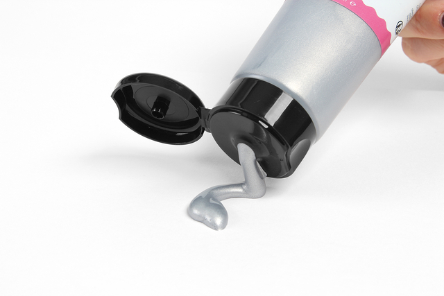 Acrylverf Qrea 120 ml zilver