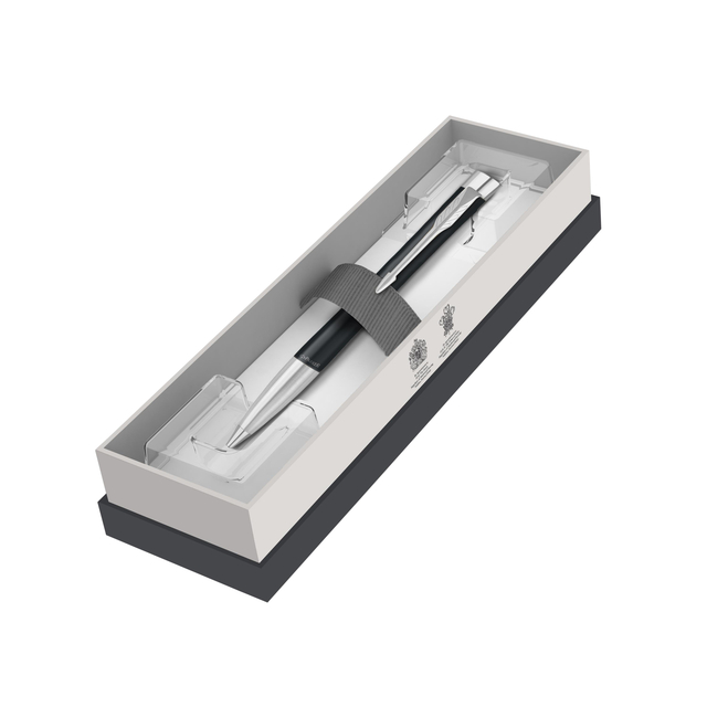 Balpen Parker Urban twist matt black CT medium blister à 1 stuk
