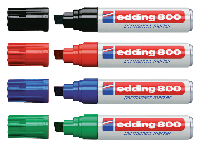 edding 800 permanent marker blue