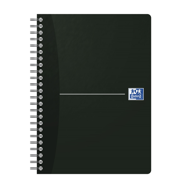OXFORD Office Essentials A5 Soft Card Twin-wire Notebook Ruled 180 Pages Assorted Colours SCRIBZEE® Compatibl