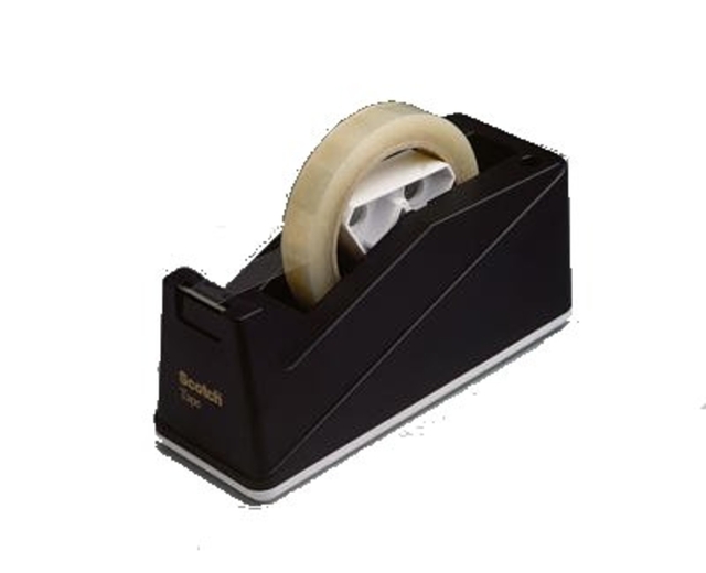 Tape dispenser Scotch C10 weighted black