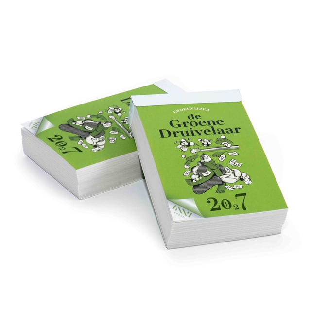 Dagscheurkalender 2027 de Groene Druivelaar