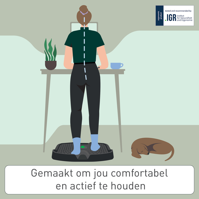 Antivermoeidheidsmat Leitz Ergo Active