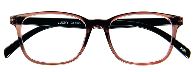 Leesbril I Need You +2.50 dpt Lucky bruin-zwart