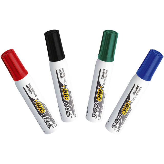 Viltstift Bic Velleda 1781 whiteboard schuin large blauw
