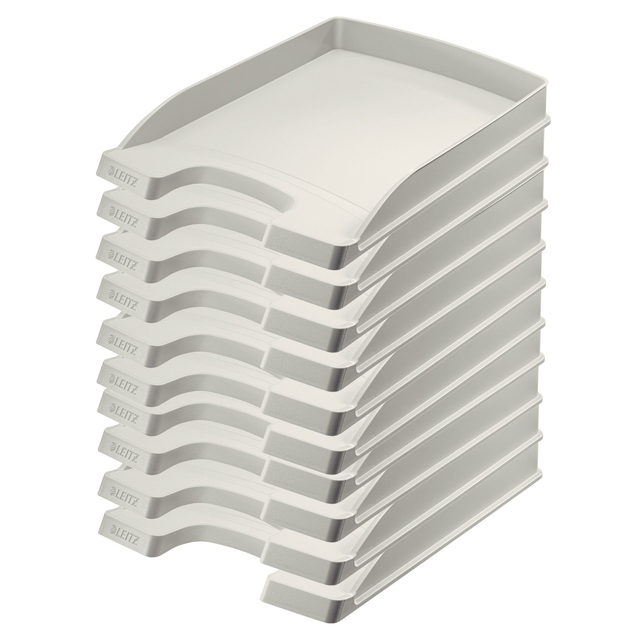 Letter Tray Leitz Plus Slim A4 grey