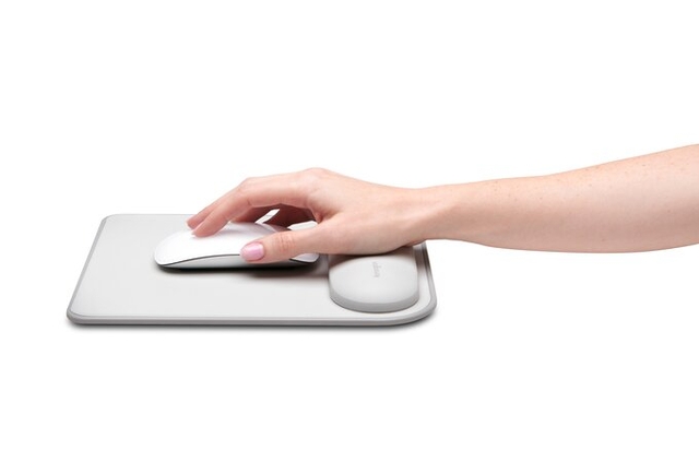 Kensington ErgoSoft Mouse Pad with Wrist Rest Grey