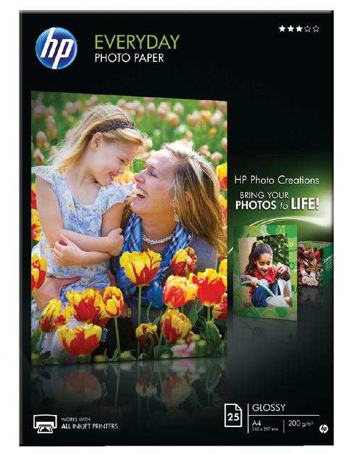 HP Everyday Glossy Photo Paper A4