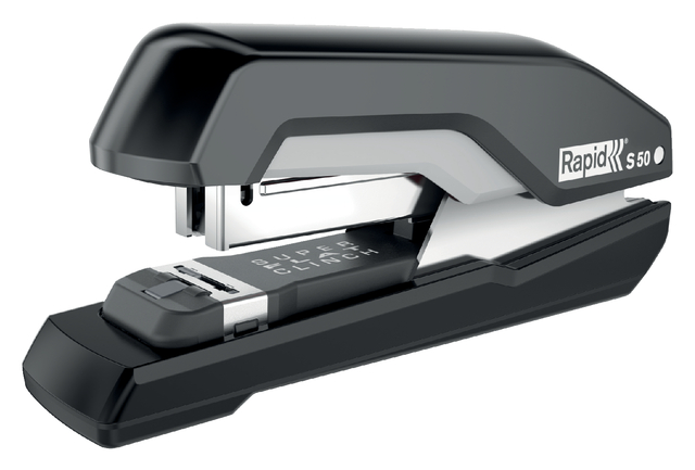 Desk stapler Rapid supreme fullstrip S50 60 sheets black/grey