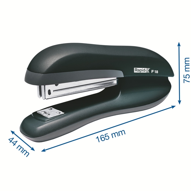 stapler Rapid Fashion fullstrip F18 30 sheets black