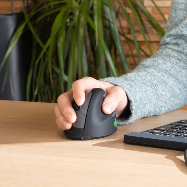 R-Go HE Mouse, Ergonomic mouse, Large (above 185mm), Right Handed, wireless
