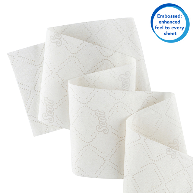 Toiletpapier Scott Essential jumbo 2-laags 200m wit 8614