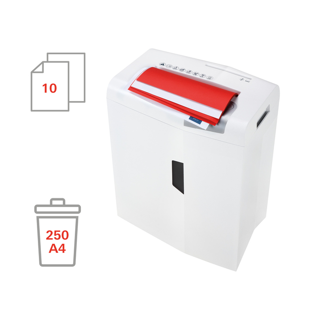 HSM shredstar X10 document shredder - 4,5 x 30 mm
