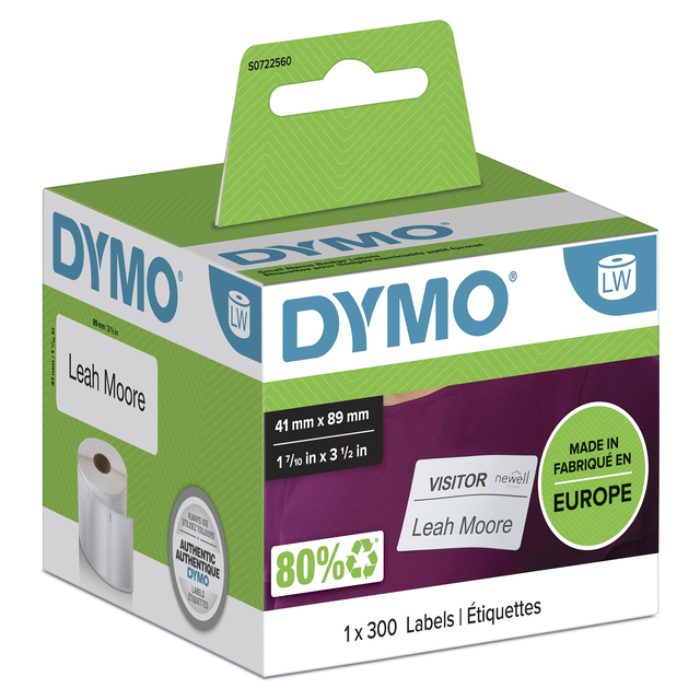 Dymo LW Label Name Badge 11356/S0722560