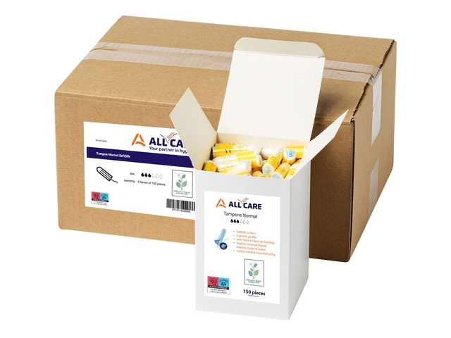 Tampon MediQo-line Normal (6 x 150 stuks)