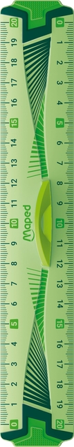RULER MAPED WITH GRIP SOFT 20CM