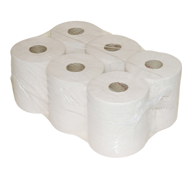 Poetspapier Euro Products M1-V1 2-laags 1000 vel wit 100038