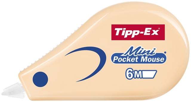 Correctieptape Tipp-ex mini pocket mouse 6mx5mm display à 40 stuks