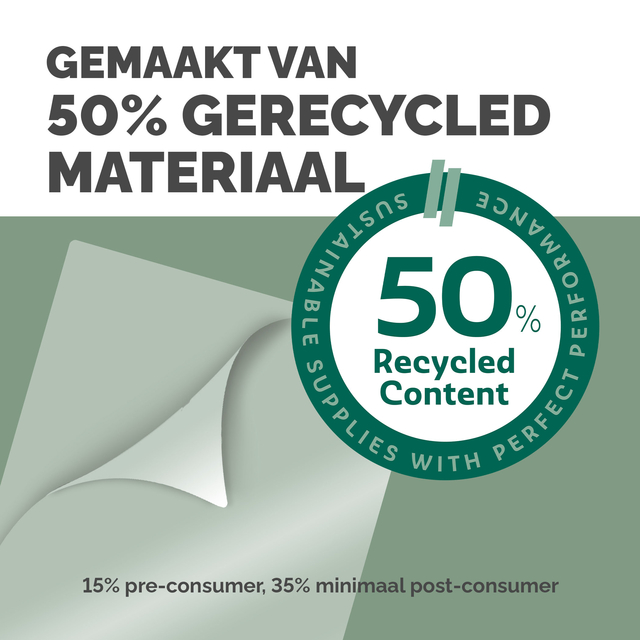 Lamineerhoes Fellowes A4 light 50% gerecycled mat 100stuks