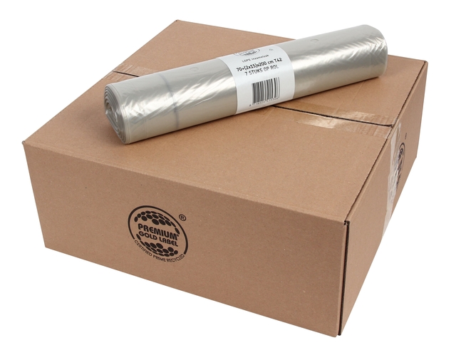 CLNQ Garbage bag perforation and closing ribbon 400L 84pcs