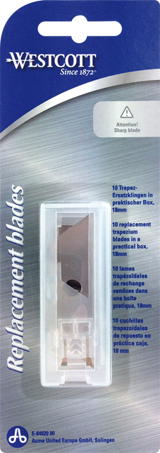 Spareblades Westcott 10 pieces