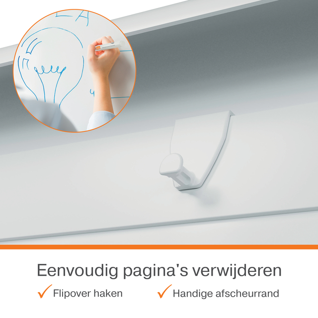 Flipover Nobo Premium Plus staal driepootstatief