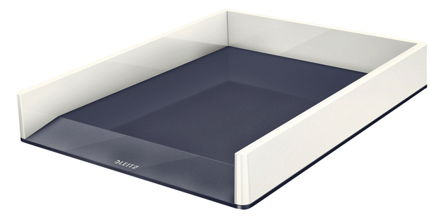 Letter Tray Leitz WOW A4 white/grey