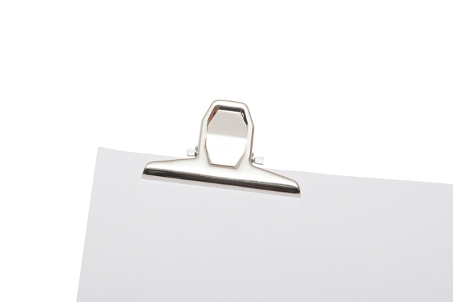 Papierklem MAUL Pro 75mm capaciteit 20mm zilver 2 stuks