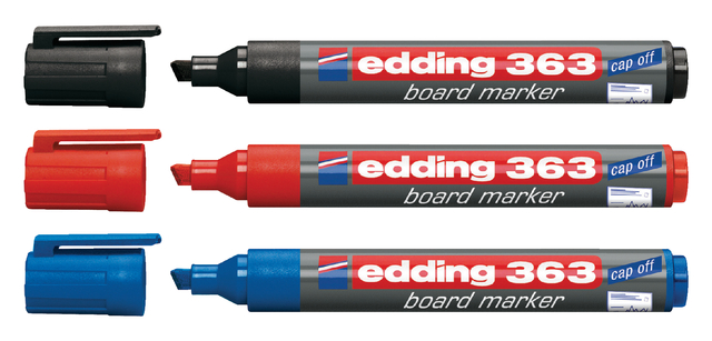 edding 363 whiteboard marker black