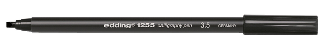 edding 1255 calligraphy pen 3.5 black