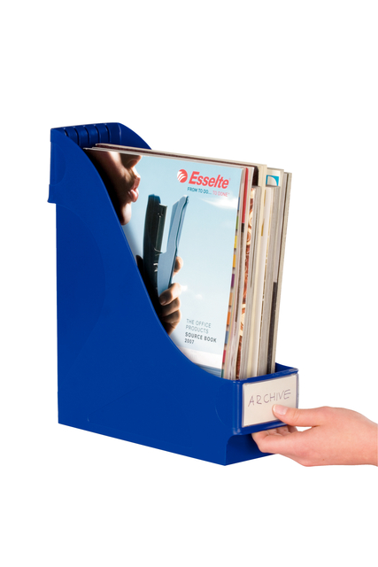 Magazine File Leitz extra wide blue