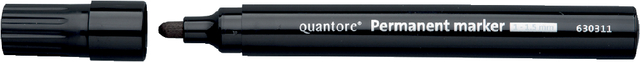 Permanent marker Quantore round 1-1.5mm black
