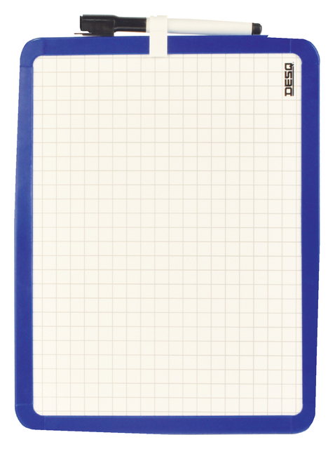 Whiteboard Desq 21x28cm double-sided magnetic
