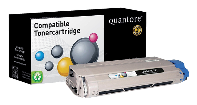Tonercartridge Quantore Oki 44318608 zwart